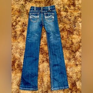 Cowgirl Tuff Jeans - Girls size 7 long